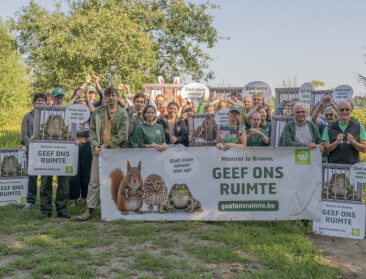 Natuurpunt maakt zich zorgen en vraagt aan minister Brouns om natuur niet op te sluiten