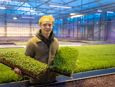 Sterke groei noopt 24-jarige tot tweede verhuizing met groentebedrijf