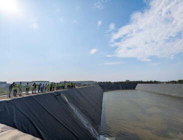 Nieuw waterbekken van 84.000 m³ geeft landbouwers “een loopbaan aan waterzekerheid”