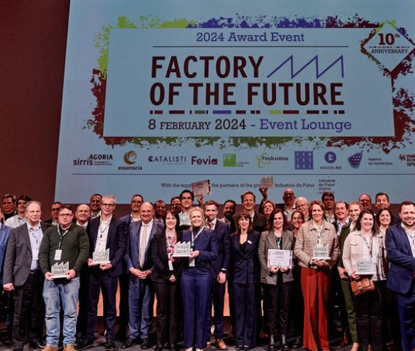 Drie voedingsfabrieken in Vlaanderen bekroond als "Factory of the Future”
